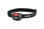 Taskulamput ja otsalamput - Coast Headlamp FL19 415 lumen red & white light Wide Beam IP54 incl. 3 x AAA batteries - 100025811
