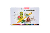 Luovat leikit - Bruynzeel Felt-tip pens Superpoint 25 pcs. - 60324025