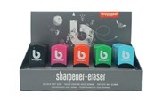 Luovat leikit - Bruynzeel Pencil Sharpener with Eraser - 60289025