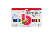Luovat leikit - Bruynzeel Super Stamp Markers 10 pcs. - 60129010
