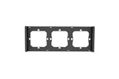 Kytkimet - Sonoff Frame for switch M5 80 triple 3-fold M5-3C-80-F (graphite/black) - M5-3C-80 frame