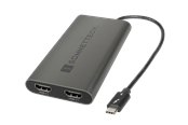 USB hub - Sonnettech Thunderbolt Dual 4K HDMI 2.1 Adapter USB hub - 2 porttia - Harmaa - TB-DHDMI-21