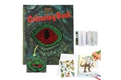 Luovat leikit - Dino World Colouring Book with Reversible Seqins - 0412757