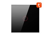 Smart Home - Älykoti - Avatto Smart Light Switch WiFi TS02-EU-B1 1 Way TUYA (black) - TS02-EU-B1