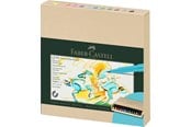 Kirjoitus- ja piirustustarvikkeet - Faber-Castell India ink Pitt Artist Pen B st.box 12x - 167190