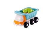 Ulkoleikit - Cavallino Toys Beach Dump Truck with 4 Sand Shapes Blue - 9146SF01