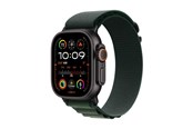 Älykellot, Urheilukellot & Aktiivisuusrannekkeet - Apple Watch Ultra 2 GPS + Cellular 49mm - Black Titanium Case with Dark Green Alpine Loop - Large - MX4T3DH/A