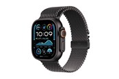 Älykellot, Urheilukellot & Aktiivisuusrannekkeet - Apple Watch Ultra 2 GPS + Cellular 49mm - Black Titanium Case with Black Titanium Milanese Loop - S - MX4W3DH/A