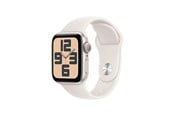Älykellot, Urheilukellot & Aktiivisuusrannekkeet - Apple Watch SE GPS 40mm - Starlight Aluminium Case with Starlight Sport Band - S/M - MXEF3QN/A