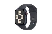 Älykellot, Urheilukellot & Aktiivisuusrannekkeet - Apple Watch SE GPS 44mm - Midnight Aluminium Case with Midnight Sport Band - M/L - MXEK3QN/A