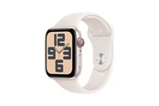 Älykellot, Urheilukellot & Aktiivisuusrannekkeet - Apple Watch SE GPS + Cellular 44mm - Starlight Aluminium Case with Starlight Sport Band - M/L - MXGU3QN/A
