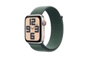 Älykellot, Urheilukellot & Aktiivisuusrannekkeet - Apple Watch SE GPS + Cellular 44mm - Starlight Aluminium Case with Lake Green Sport Loop - MXGV3QN/A