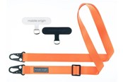 Puhelin - Muut lisävarusteet - Mobile Origin Lanyard tape 25mm - Orange - 84 - 165cm - LYT-UNI-ORG