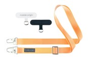 Puhelin - Muut lisävarusteet - Mobile Origin Lanyard tape 25mm - Peach Fuzz - 84 - 165cm - LYT-UNI-PCFZ