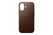 Puhelin - Kannet ja kotelot - Nomad Modern Leather case - Brown - iPhone 16 - NM01850885