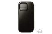 Puhelin - Kannet ja kotelot - Nomad Modern Leather Folio - iPhone 16 Pro | Green Chrome | Horween - NM01385585