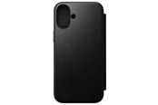 Puhelin - Kannet ja kotelot - Nomad Modern Leather Folio - iPhone 16 Plus | Black |  Leather - NM01682585