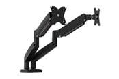 Näytön kiinnitys - j5create Ergonomic Dual Monitor Mount - JTSA102-N