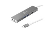 Telakointiasemat - j5create 7-in-1 Multi-Port Adapter (with 100W PD) - JCD390-N