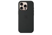 Puhelin - Kannet ja kotelot - Apple iPhone 16 Pro Silicone Case with MagSafe - Black - MYYJ3ZM/A