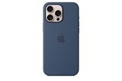 Puhelin - Kannet ja kotelot - Apple iPhone 16 Pro Max Silicone Case with MagSafe - Denim - MYYU3ZM/A