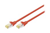 Verkkokaapelit - DIGITUS patch cable - 3 m - red - Punainen - 3m - DK-1644-A-030-R-10