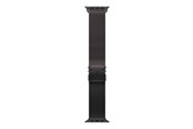 Smartwatch - Lisävarusteet - Apple 49mm Black Titanium Milanese Loop - Large - MXKH3ZM/A