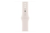 Smartwatch - Lisävarusteet - Apple 46mm Starlight Sport Band - M/L - MXM73ZM/A