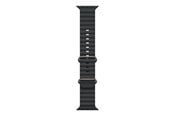 Smartwatch - Lisävarusteet - Apple 49mm Black Ocean Band - Titanium Finish - MXTL3ZM/A