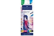 Kirjoitus- ja piirustustarvikkeet - Faber-Castell Gofa Aqua Dual Marker wallet of 6 - 164606