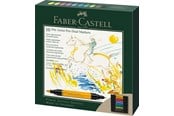 Kirjoitus- ja piirustustarvikkeet - Faber-Castell India ink PAP Dual Marker wallet of 10 - 162010