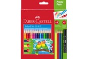 Kirjoitus- ja piirustustarvikkeet - Faber-Castell Col.pencil Tri Promo Pack 18 + 4 + 2 - 201597