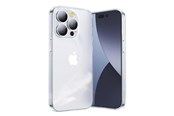 Puhelin - Kannet ja kotelot - Joyroom  14Q Case Case iPhone 14 Plus Case Cover with Camera Cover Transparent (JR-14Q3 transparent) - JR-14Q3 Transparent