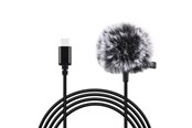 Mikrofonit - Puluz Microphone Jack PU425 1.5m USB-C / Type-C - PU425