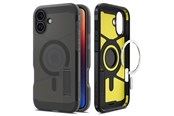 Puhelin - Kannet ja kotelot - Spigen Tough Armor MagSafe - frost black - iPhone 16 - ACS08515