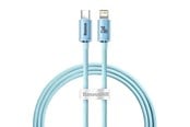 USB kaapelit - Baseus Crystal Shine USB-C to iP cable 20W 1.2m (blue) - CAJY001303
