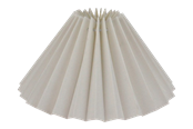 Valaisimet - Alpe Design Pliseerattu lampunvarjostin valkoinen pellava 15 cm - 4141502