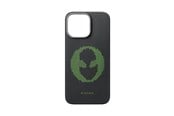 Puhelin - Kannet ja kotelot - PITAKA x Aries Tactile Woven Case Alien - iPhone 16 Pro - KI1601AL