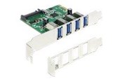 Ohjainkortit - DeLOCK PCI Express Card > 4 x USB 3.0 - 89360