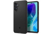 Puhelin - Kannet ja kotelot - Spigen Essential Sand Blast - matte black - Samsung Galaxy M55 5G - ACS07541