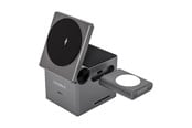 Puhelin - Adapterit & Laturit - Choetech T632-F 3-in-1 15W inductive charger (black) - T632-F