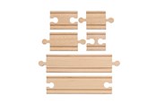 Puulelut - Eichhorn Train Tracks Tracks Expansion Set 6 pcs. - 100006402
