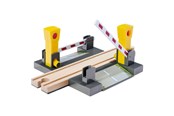 Puulelut - Eichhorn Train Tracks Level Crossing with Barriers 3 parts. - 100006500