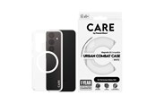 Puhelin - Kannet ja kotelot - CARE by PanzerGlass Flagship Case Transparent Urban Combat w. White QI Compatible Samsung Galaxy S24 - PANZER1153