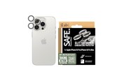 Puhelintarvikkeet - Näytönsuojat - SAFE by PanzerGlass Camera Lens Protector Glitter Silver iPhone 16 Pro | 16 Pro Max - SAFE95893