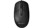 Hiiret - Sandberg USB Mouse - Hiiri - Optinen - 3 painiketta - Musta - 331-00