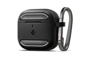 Kuulokkeet - Spigen Rugged Armor - matte black - AirPods 4 - ACS08642