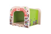 Puulelut - Bigjigs Wooden Rails - Double Track Tunnel - BJT172