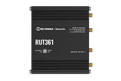 Reitittimet - Teltonika RUT361 Industrial Cellular Router (RUT361100000 / Standard package with EU PSU) - Wireless router N Standard - 802.11n - RUT361100000