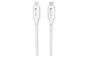USB kaapelit - Lippa USB-C to USB-C 100W 10Gbps cable 2m White - LPC100WCC2W